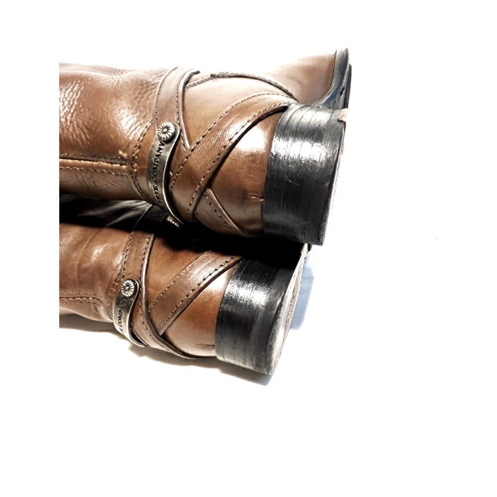 EUC Frye Brown  Lindsay Plate Riding Boots (Size 6) - Picture 9 of 13